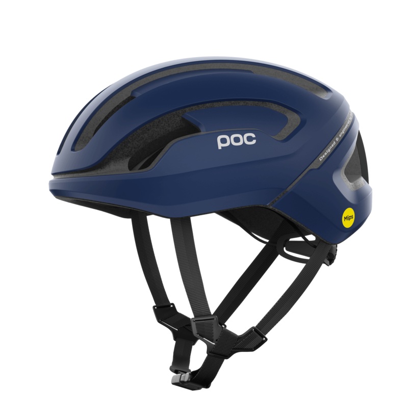 POC Omne Air Road Cycling Helmet (Lead Blue Matt)