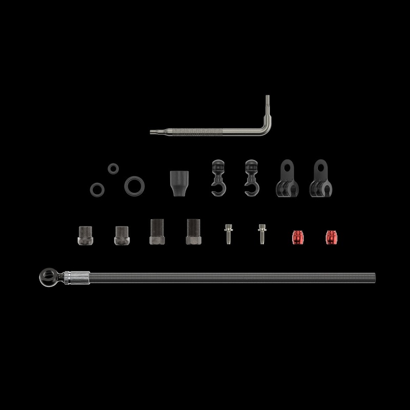 SRAM Spare – Disc Brake Hydraulic Hose Kit – Black Banjo -2000mmblk(Inc. Banjo, Fittings) – Level Ult,Level Tlm (A1), Code R/Rsc (B1),Red Etap Hrd,S900 Monoblock
