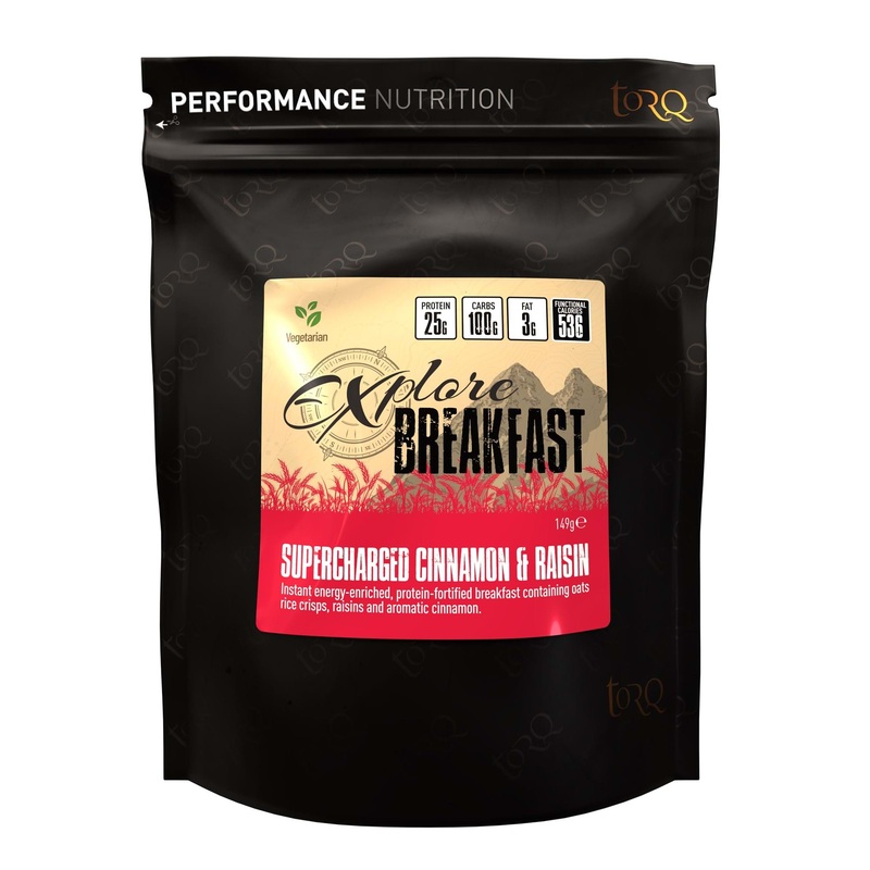 TORQ Explore Breakfast Cereal|Apricot & Ginger|Banana & Mango|Cinnamon & Raisin|146G