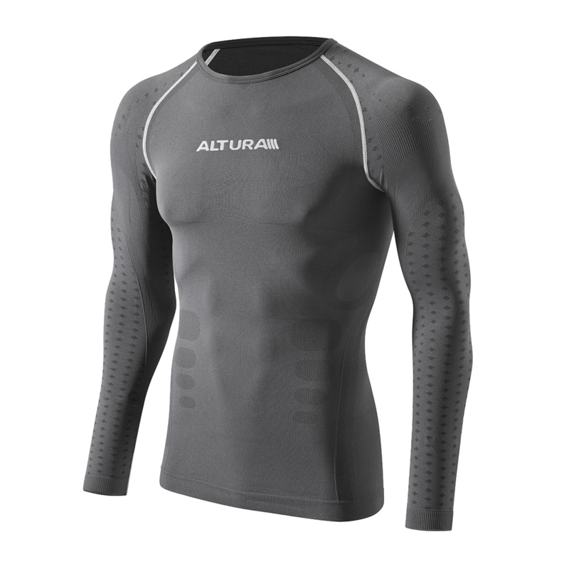 Altura Second Skin Base Layer: Grey S-M