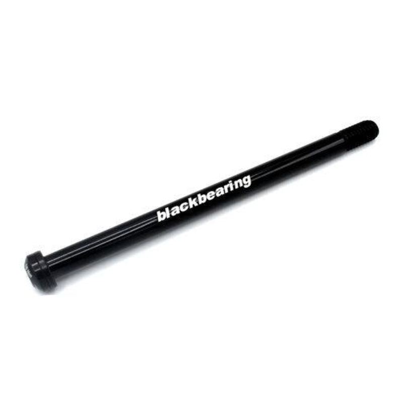 Black Bearing R12.8 12mm Thru Axle (Black)