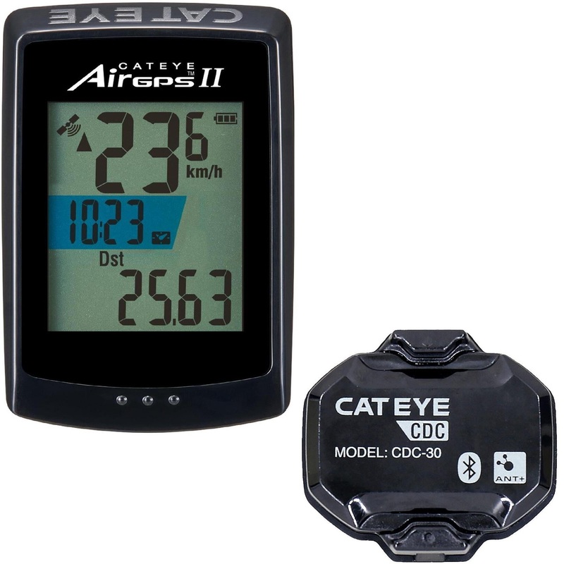 CatEye Air GPS 2 Cycle Computer With Cadence Sensor – USB-C