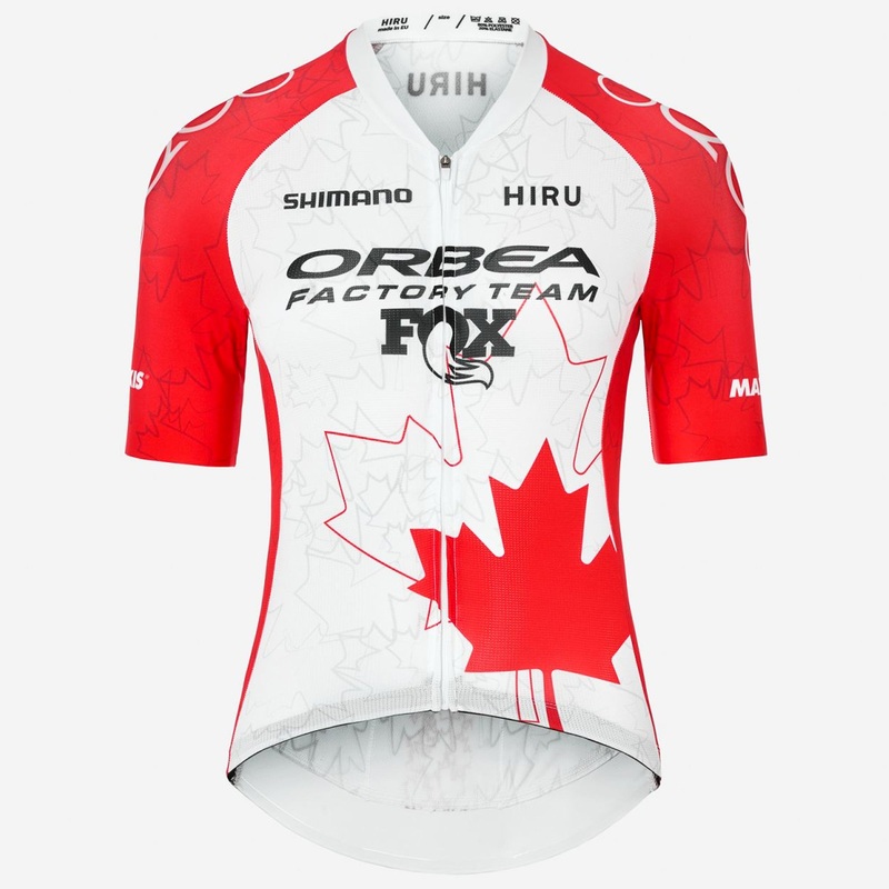 Maglia donna Hiru Orbea Factory Team 2025 Core – Campionessa Canadese