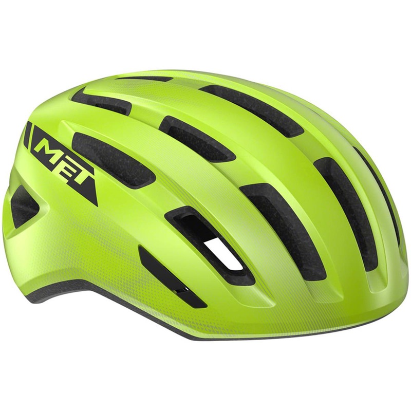 Met Miles MIPS Helmet (Gloss Fluorescent Yellow) (S/M)