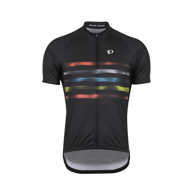 Pearl Izumi Classic Men’s Cycling Jersey (Vibrant Black Aurora)