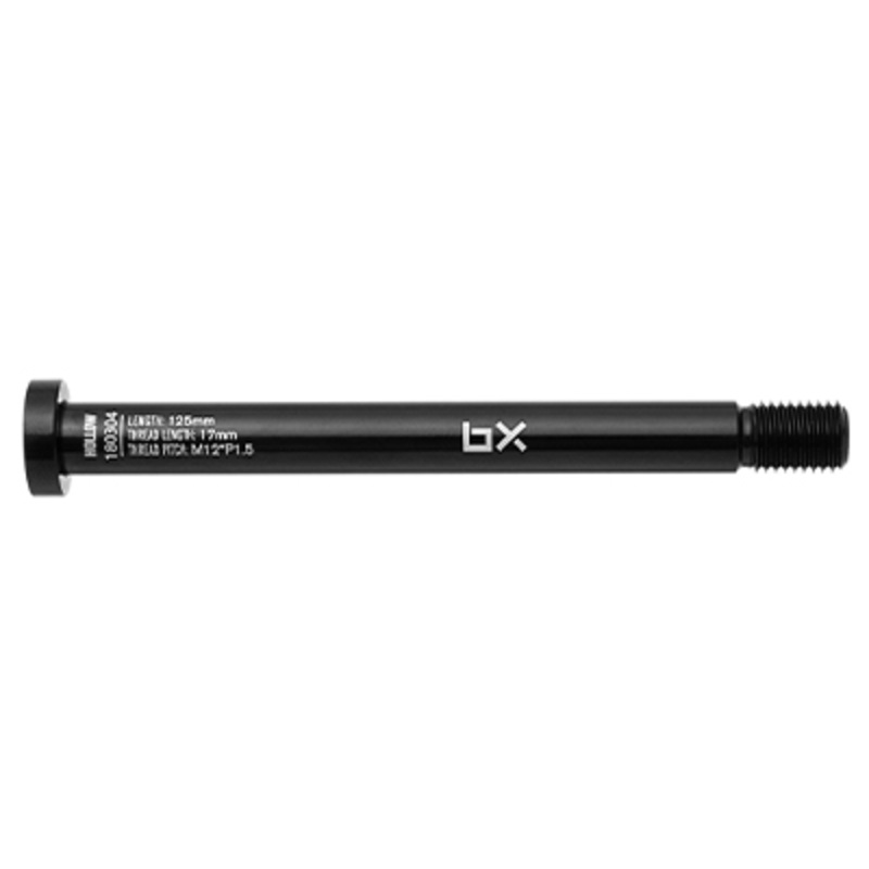 Bolt Thru Axle|Black – 12mm 100-125-17-M12-P1.5|Black – 15mm 110-156-13-M14-P1.5|Black – 15mm 100-148-11-M15-P1.5|Black – 12mm 148-180-20-M12-P1.5|Black – 12mm 142-166-17-M12-P1.5|Black – 15mm 100-146-13-M14-P1.5|Black – 15mm 110-158-11-M15-P1.5|Black – 1