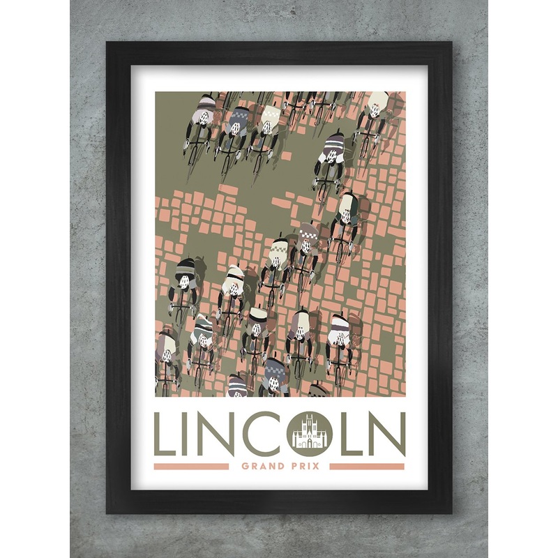 The Lincoln Grand Prix – Cycling Poster print