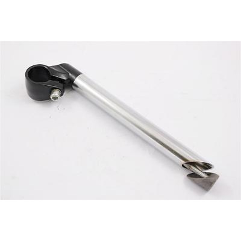22.2mm CHROME LONG HANDLEBAR STEM FOR TOURING BIKE-ANY CYCLE WITH 1FORK STEERER
