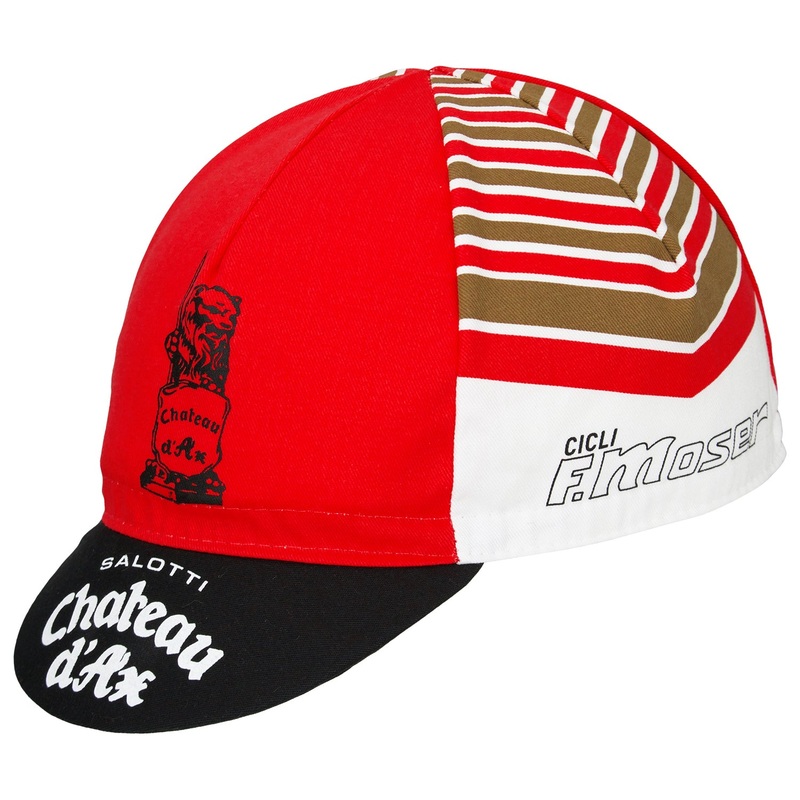 Chateau D’Ax Salotti F. Moser Retro Cotton Cycling Cap