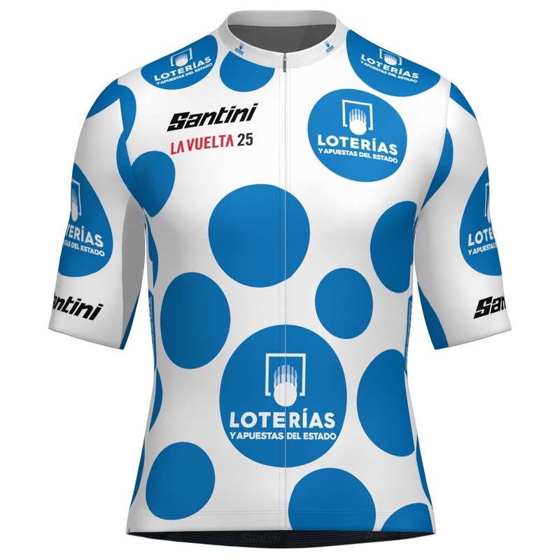 Maglia Santini Pois Vuelta Espana 2025