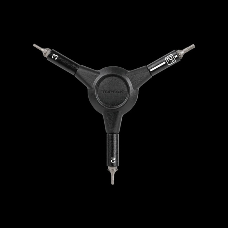 Topeak Y-Hex Speed Wrench|Black|2/2.5/3mm|4/5/6MM