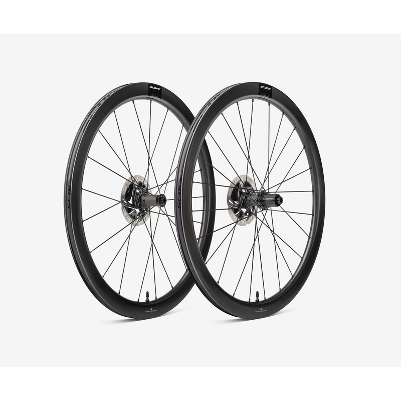 Scope S4 All-Rounder Carbon Tubeless Disc Brake Wheel – Shimano/Sram (Black)