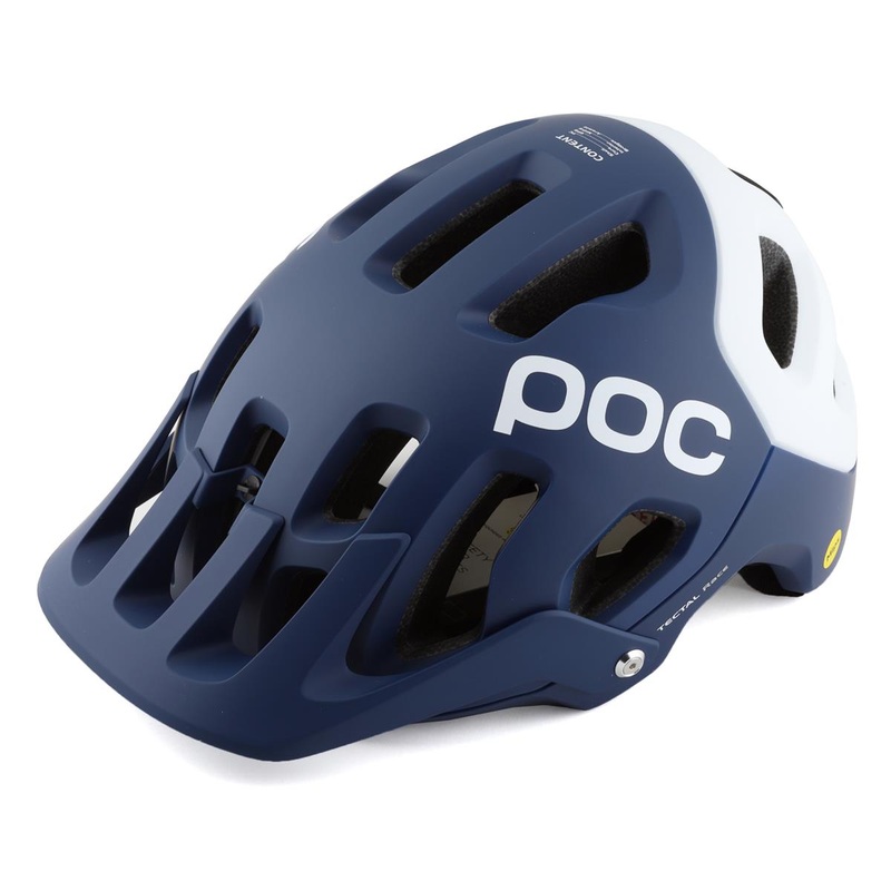 POC Tectal Race MIPS Helmet (Lead Blue/Hydrogen White Matte) (M)