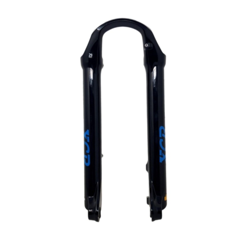 29 Boost Suntour XCR 34mm 15x110mm Lower Magnesium 29 Wheel Suspension Fork Legs With Blue Decals