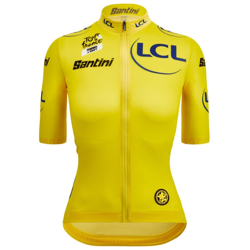 Maglia Santini Gialla donna Tour de France 2025 Fan Line