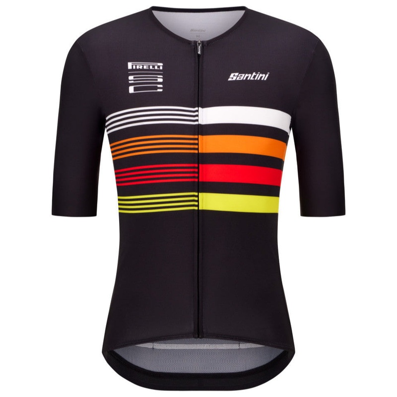 Maglia Santini x PIRELLI Tape – Nero