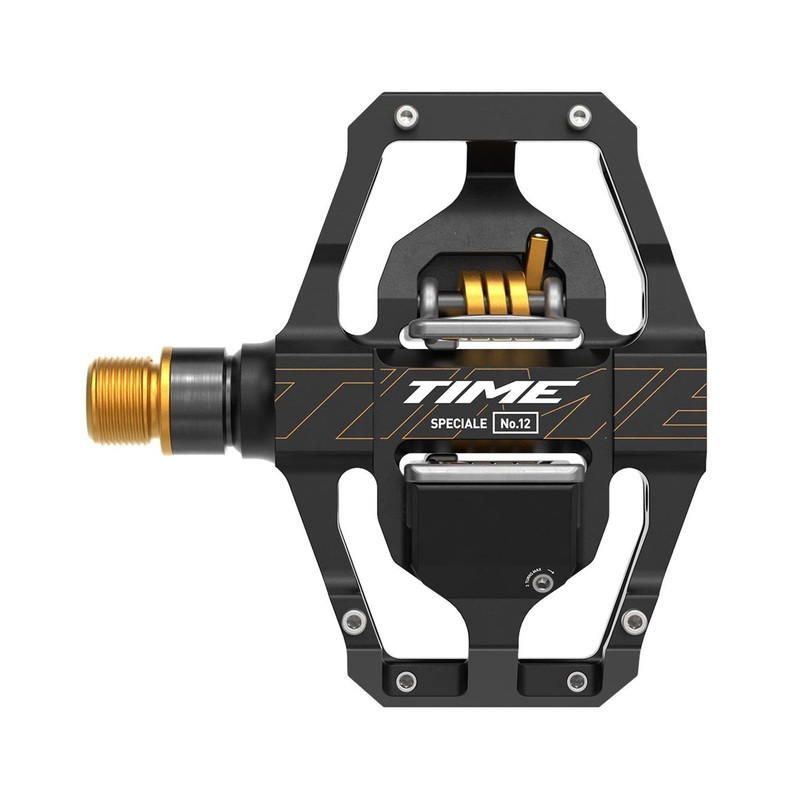 Time Speciale 12 MTB Pedals|Black Gold|Large|Small
