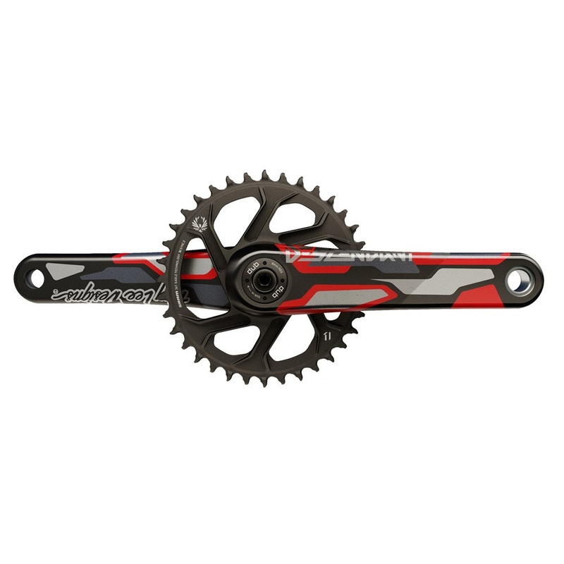Truvativ Descendant CoLab Troy Lee Designs Eagle Crankset All Downhill DUB83 12s With Direct Mount 36t X-SYNC 2 CNC Chainring