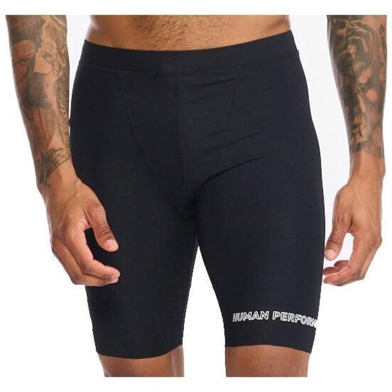2XU MT6430B Aero 9 Inch Men’s Triathlon Shorts (Black/White)