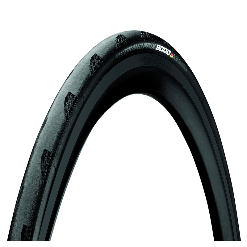 Continental Grand Prix GP5000 Tyre – Foldable Clincher (Black). 25c and 28c