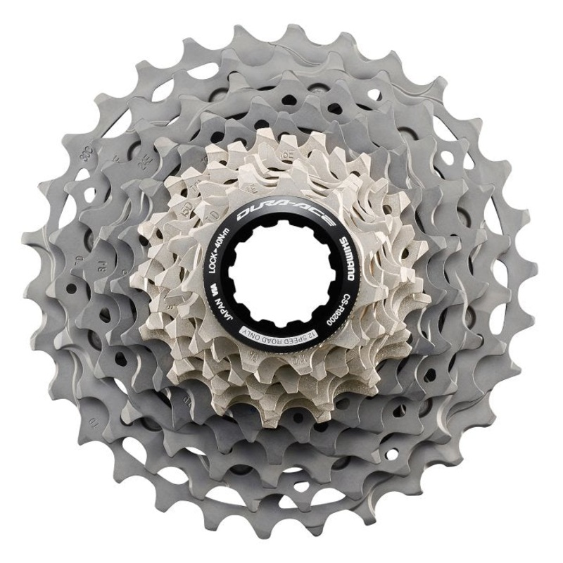 Shimano Dura Ace CS-R9200 12 Speed Cassette (Grey)