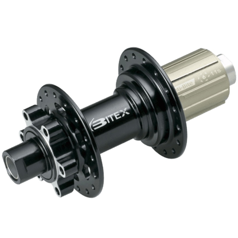 Bitex MTR12 135mm Disc Brake Rear Hub (Black)