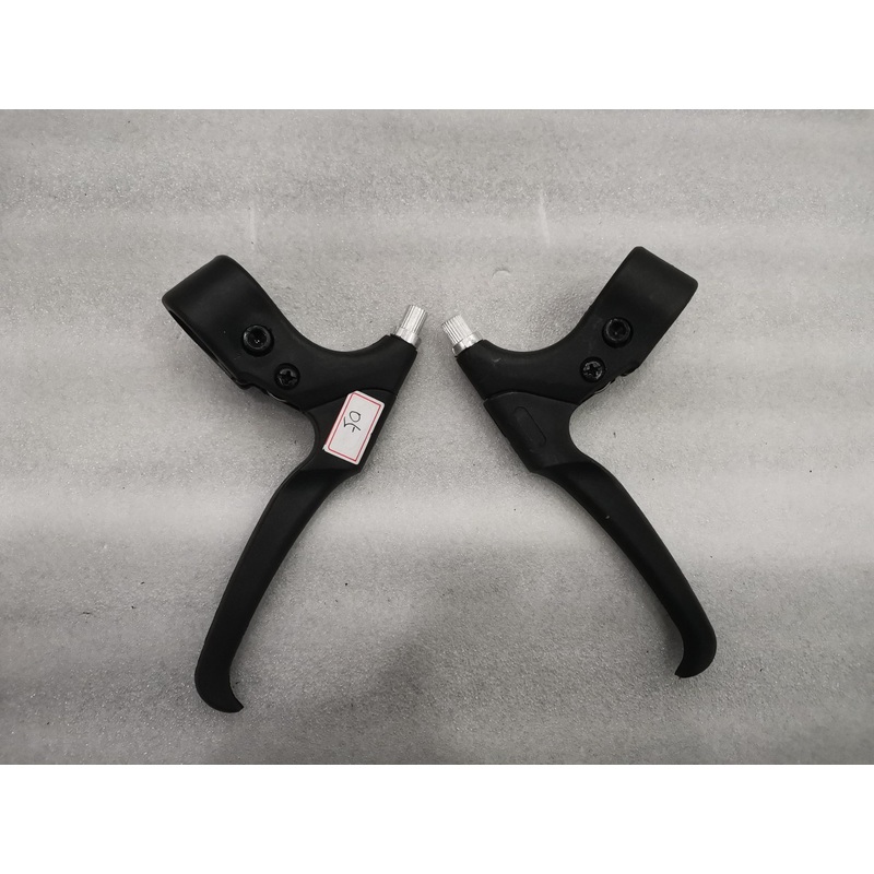 Brake Lever, Black Plastic Left Right Side Brake Lever for Bike/Scooter
