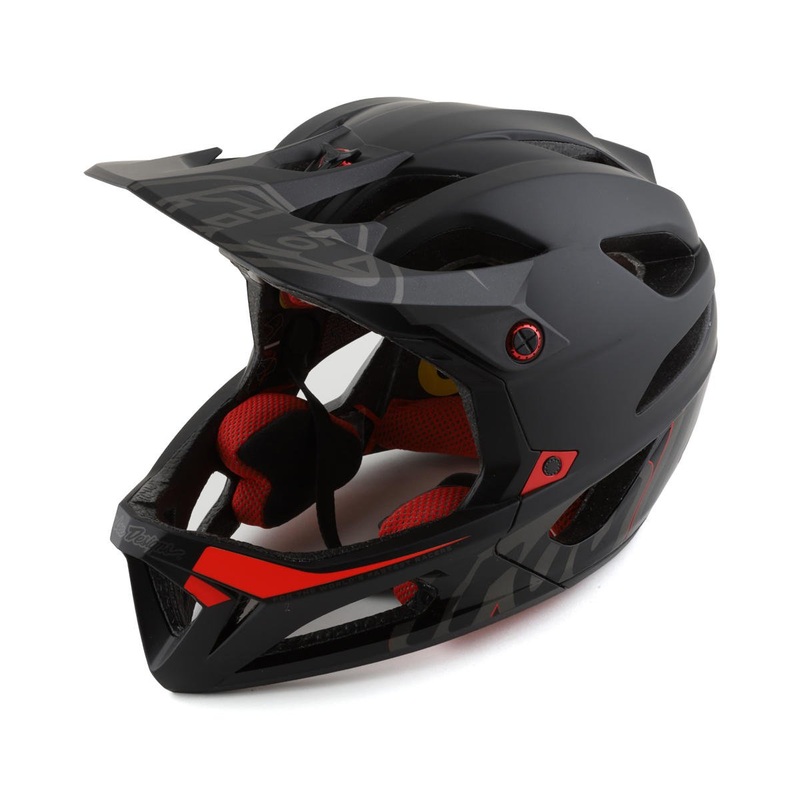 Troy Lee Designs Stage MIPS Helmet (Signature Black) (M/L)