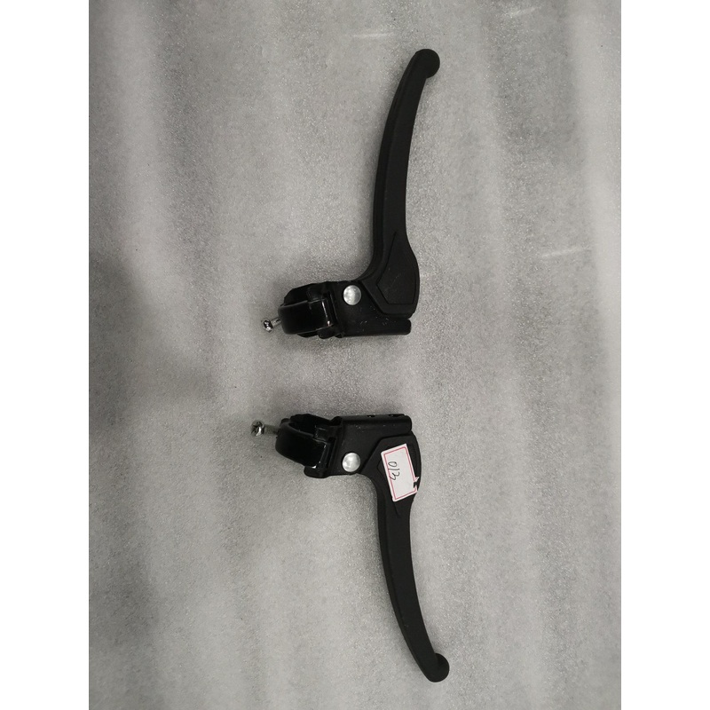 Brake Lever Set V-Brake Plastic Black for City Bike