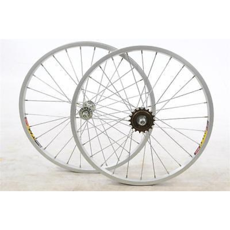 20 x 1.75 SINGLE SPEED ALLOY WHEEL SET+FREEWHEEL FOLDER, SHOPPER,CHILD,KIDS BIKE