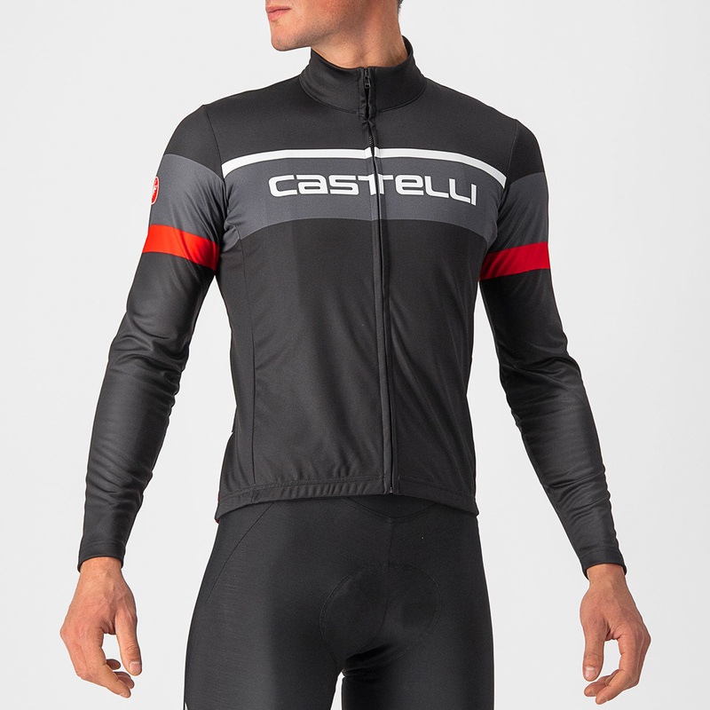 Maglia maniche lunghe Castelli Passista – Nero