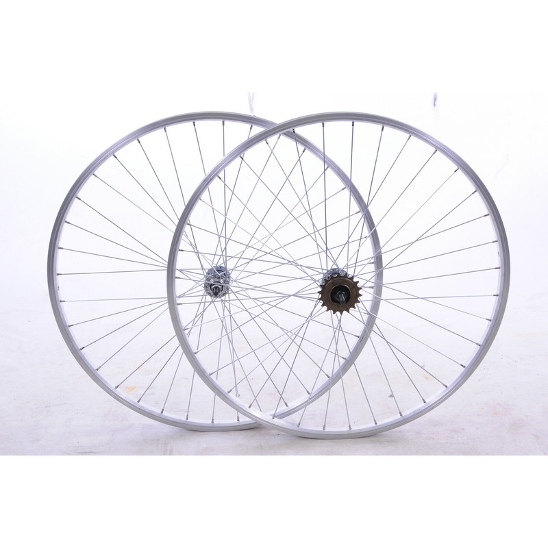 Pair 26 x 1 3-8 Wheels To Convert Your Raleigh Caprice To Single Speed + Freewheel Also Suit Any 26 Vintage Tourist Bike