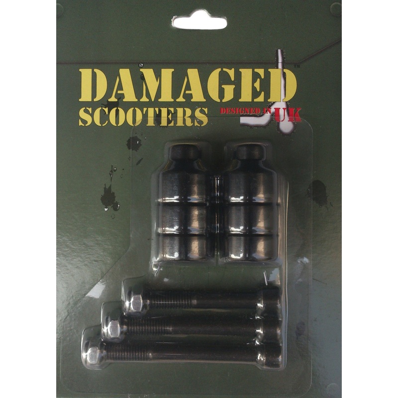 Damaged Brand Stunt Scooter Freestyle Grinding Trick Nuts Pegs Slider With Axle