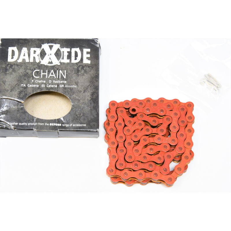 Orange Magic BMX Chain 1-2 X 1-8 BMX (or Fixie) Darxide 116 Link New-Old School BMX