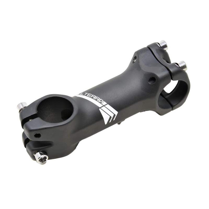 All Terra 1 1-8 Ahead Alloy MTB Handlebar Stem 100mm Reach 31.8mm H-bar Sand Black