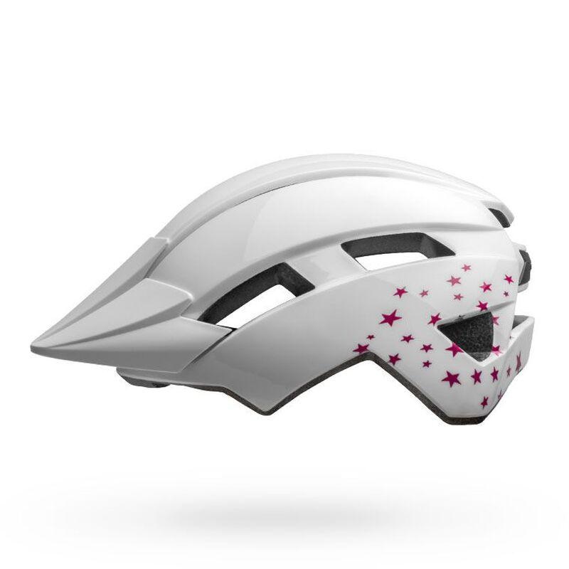 Bell Sidetrack II MTB Cycling Helmet (White Stars)