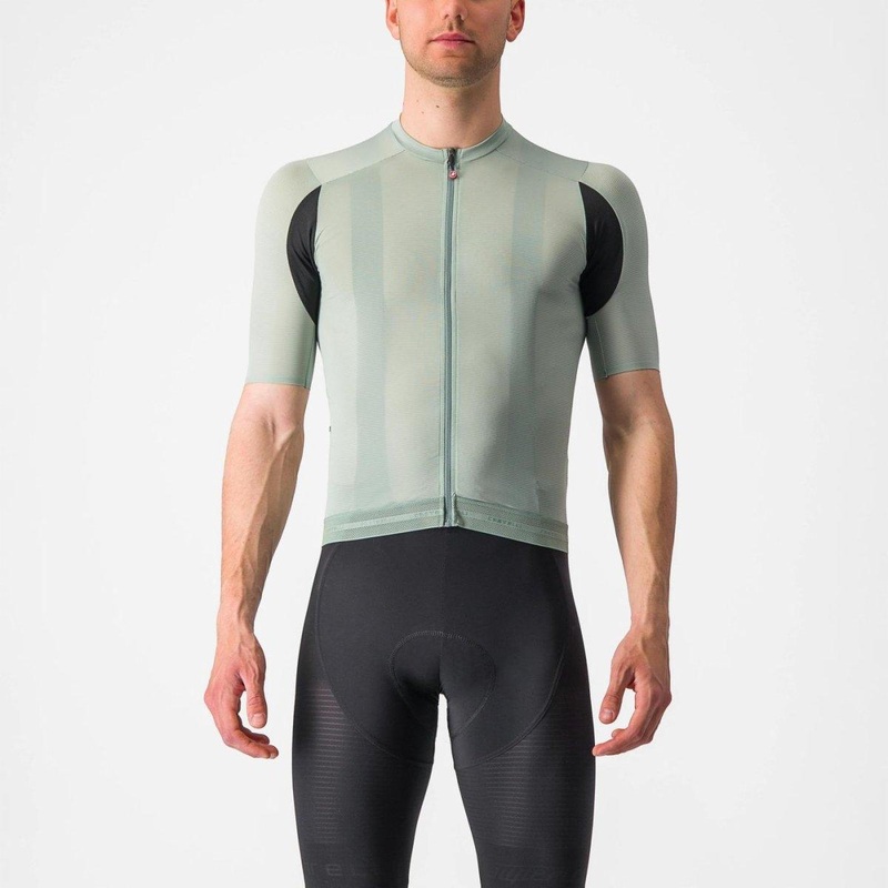 Castelli Superleggera 3 Men’s Cycling Jersey (Defender Green)