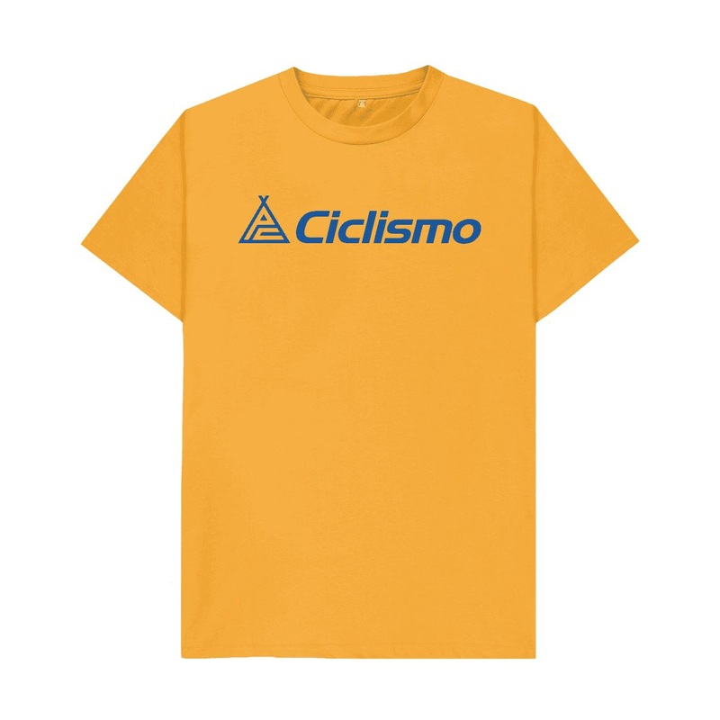 Ciclismo T-Shirt|Bright Blue|Mustard|White|XS|S|M|L|XL|XXL
