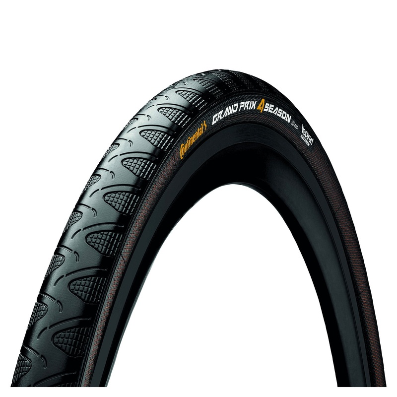 Continental Grand Prix 4 Season – Foldable Clincher (Black). 25c, 28c and 32c