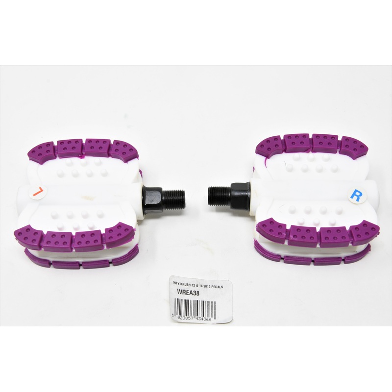 Raleigh Krush 16 Bike  Pedals White & Purple Suit Most Small Kiddies Junior Bikes