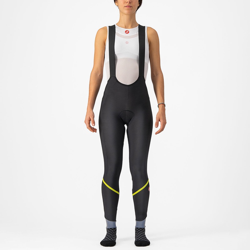 Calzamaglia donna Castelli Velocissima DT – Nero verde