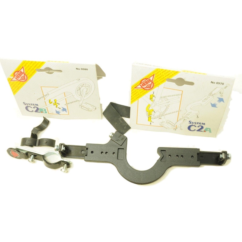 Hebie Universal Fit Bike Chain Guard Brackets Front And Rear