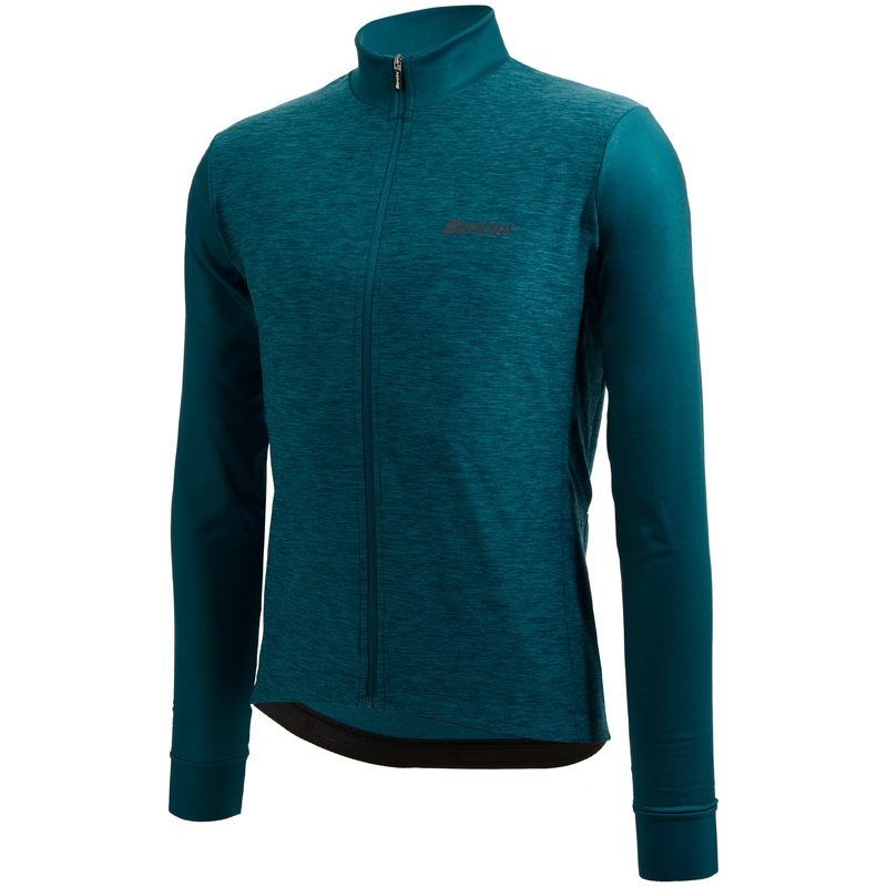 Maglia maniche lunghe Santini Colore Puro – Verde