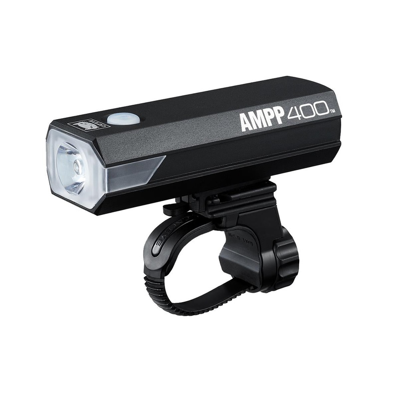Cateye Ampp 400 Front Light|Black