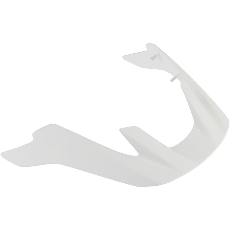 Met Veleno Visor (White Grey/Matte) (Universal)