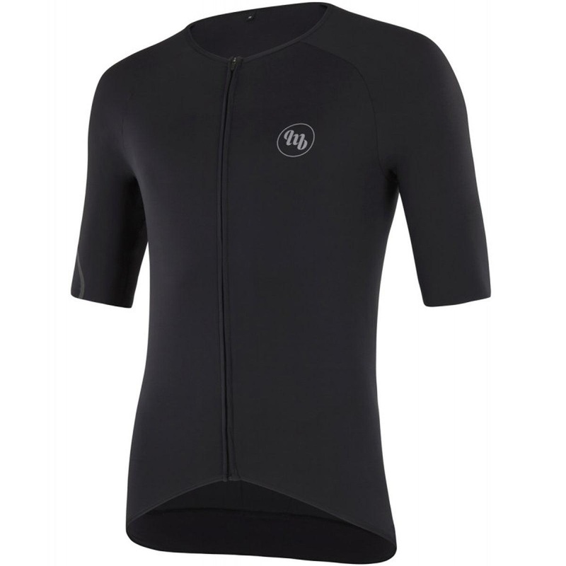 MB Wear Comfort Mens Cycling Jersey (Black)