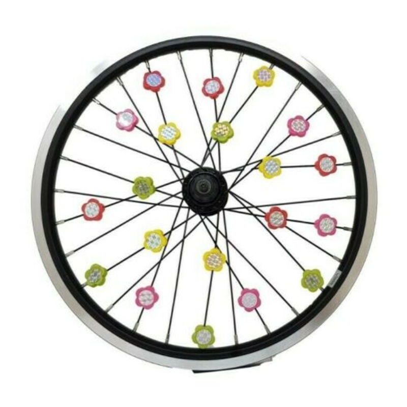 Multi coloured Clip On Spokey Dokeys – Colourful Bike Wheel Spoke Beads for Kids