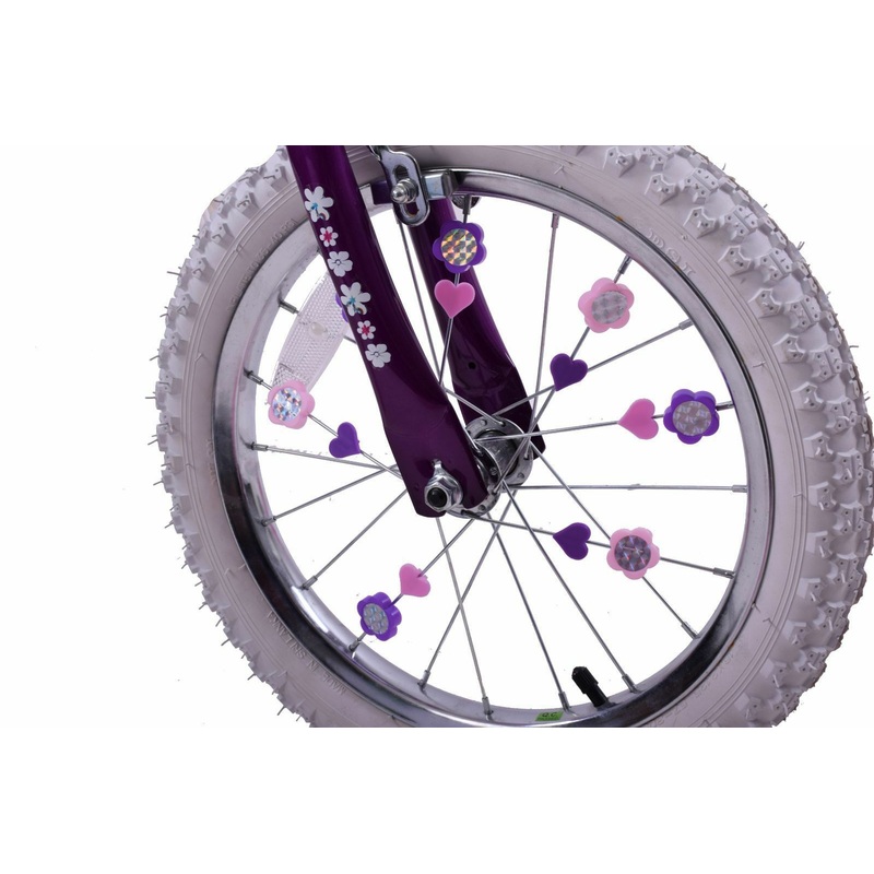 Pink & Purple Clip On Spokey Dokeys – Colourful Bike Wheel Spoke Beads for Kids