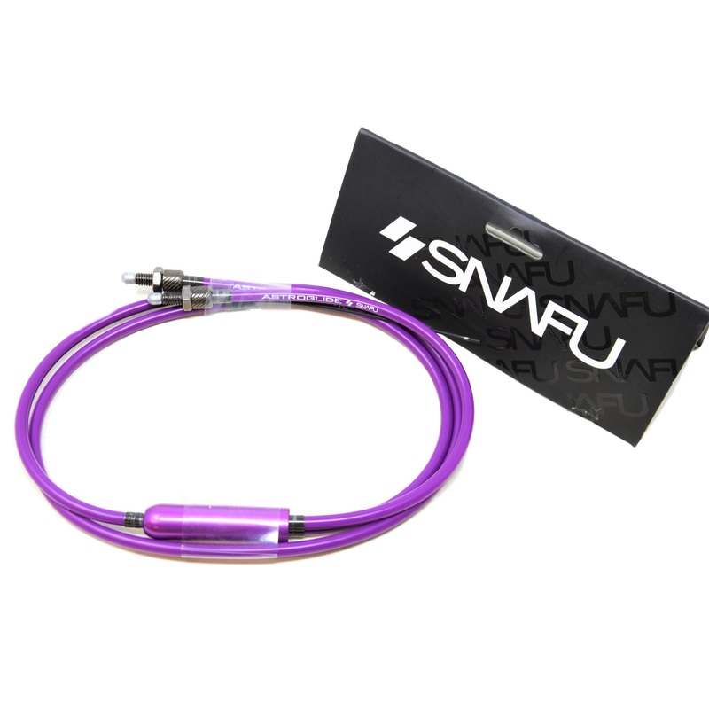 Snafu Astroglide Liner BMX Freestyler Lower Bottom Gyro Cable Big Barrel Purple