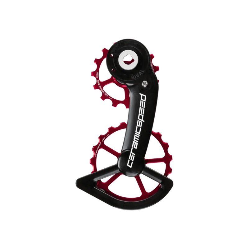 Ceramicspeed OSPW for SRAM Rival AXS (Red Coated)
